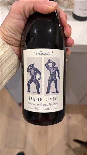 Údolí Loiry Bourgueil Catherine et Pierre Breton Epaule Jetée Neročník