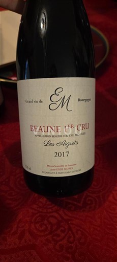 Burgundija Ni doloceno Premier Cru EM Les Aigrots 2017