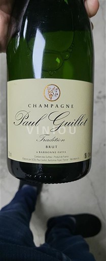 Sparkling Wines Blanc brut Tradition Paul Guillet Non millésimé France Champagne AOC