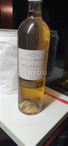 Roussillon Muscat de Rivesaltes Domaine Boudau Muscat de Noël Niet-geïntegreerd