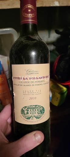 Bordeaux Lalande-de-pomerol Château Lestrille La Rollandière 2010