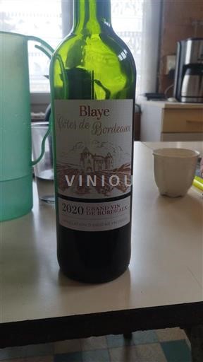 Bordeaux Blaye-Côtes-de-Bordeaux Blaye 2020