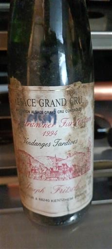 Elzas Alsace Grand Cru Grand Cru Joseph Freudenreich 1994