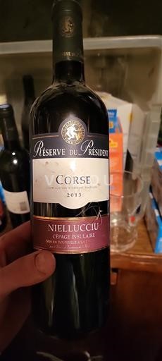 Korzika Korziška Réserve du Président Niellucciu 2013