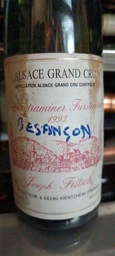 Alsazia Non specificato Grand Cru Joseph Fritsch Gewurztraminer Furstentum 1993
