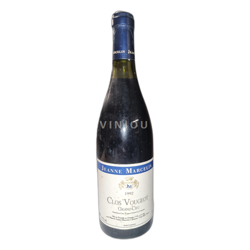 Burgundija Clos-de-vougeot Jeanne Marcellin 1992