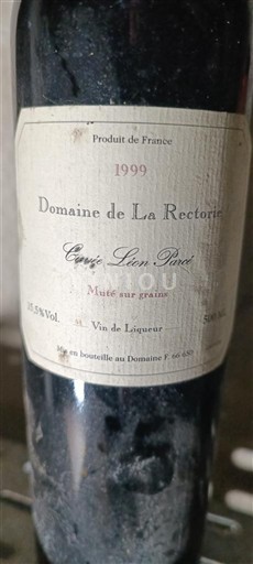Roussillon Banyuls Domaine La Rectorie Léon Parcé 1999
