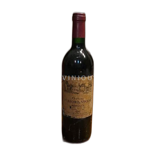 Bordeaux Margaux Grand Cru Château Rfort-Vivens 1992