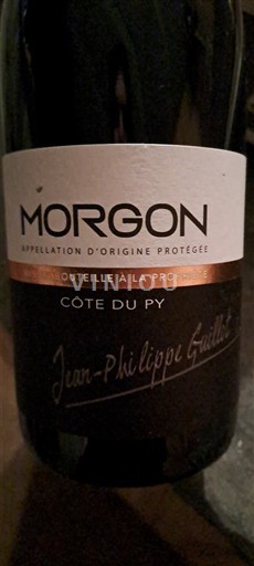Beaujolais Morgon Jean-Philippe Guillot Côte du Py 2023