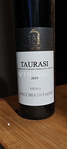 Campânia Taurasi Antico Castello Vigna Macchia dei Goti 2019