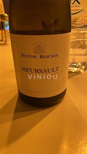 Bourgogne Meursault Nuiton-Beaunoy 2024