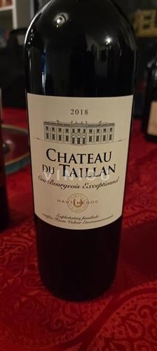 Bordeaux Haut-Médoc Château Taillan 2018