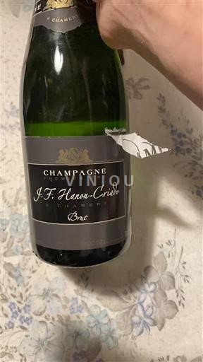 Sparkling Wines Blanc brut J.F. Hanon-Craon Non millésimé France Champagne AOC