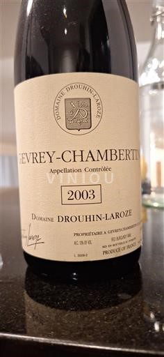 Burgundsko Gevrey-Chambertin Domaine Drouhin-Laroze 2003