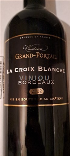Bordeaux Château Grand-Portail La Croix Blanche 2022