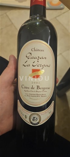 Sudoeste Côtes-de-Bergerac Château Dauran La Vergne 2005
