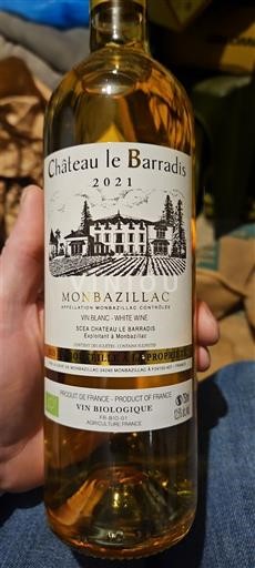 Sudoeste Monbazillac Château Le Barradis 2021
