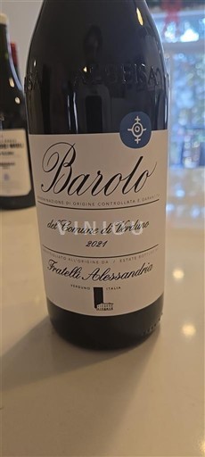 Wines Rouge sec del Comune di Verduno Fratelli Alessandria 2021 Italy Piedmont Barolo DOC