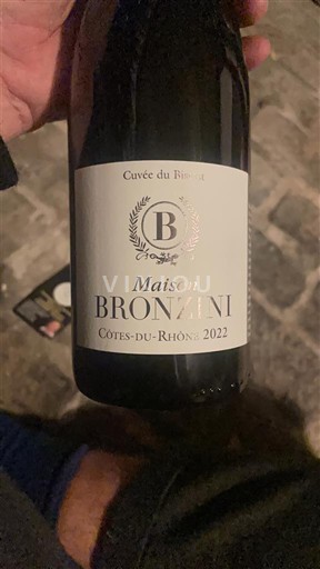 Vale do Ródano Côtes-do-Ródano Maison Bronzini du Bistrot 2022