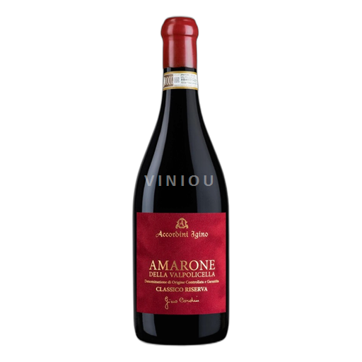Vénétie Amarone della Valpolicella ACCORDINI IGINO AMARONE CLASSICO RISERVA 2017