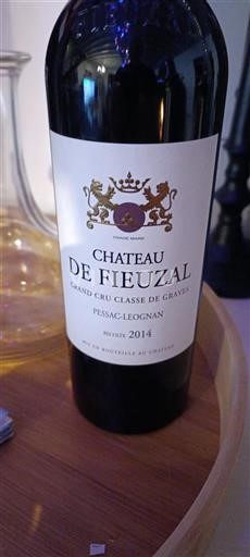Burdeos Pessac-Léognan Grand Cru Classé de Graves Château Fieuzal 2014