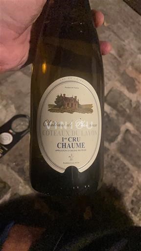 Loire-dalen Coteaux-du-layon Château Plaisance 1er Cru Chaume 2015