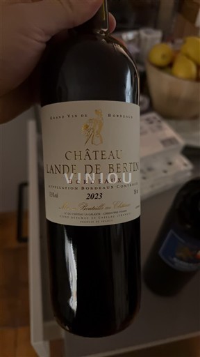 Bordeaux Château Lande de Bertin 2023