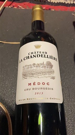 Bordeaux Médoc Château La Chandellière 2013