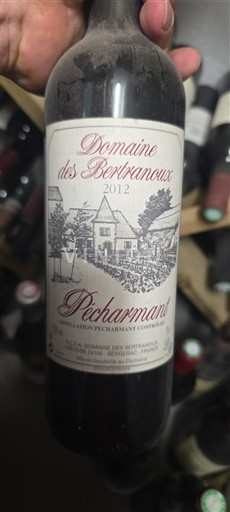 Tây Nam Pécharmant Domaine S Bertrannoux 2012