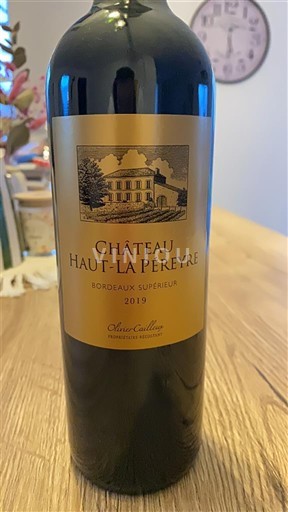 Bordeaux Bordeaux Supérieur Château Haut-La Péreyre 2019