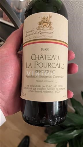 Lounais-Ranska Bergerac Château La Pourcale 1983