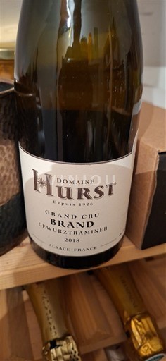 Alsazia Non specificato Grand Cru Domaine Hurst Gewurztraminer 2018