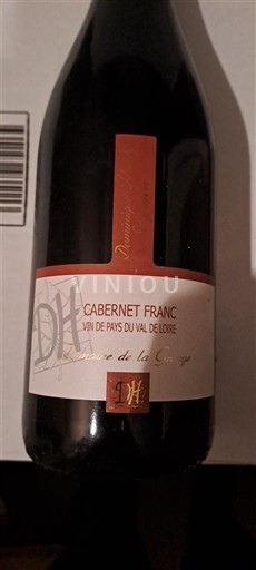 Loire-dalen Ikke specificeret Domaine La Garaye Cabernet Franc 2015