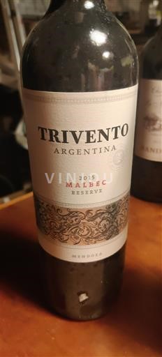 Mendoza Trivento Malbec Reserve 2015