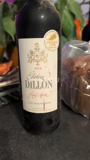 Bordeaux Haut-Médoc Cru Bourgeois Château Dillon 2014
