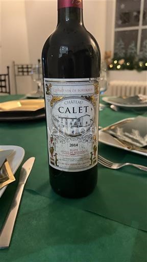 Bordeaux Côtes-de-bourg Château Calet 2014