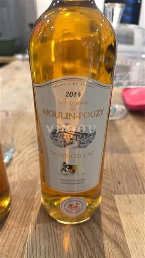 Lounais-Ranska Monbazillac Domaine Moulin-Pouzy 2014
