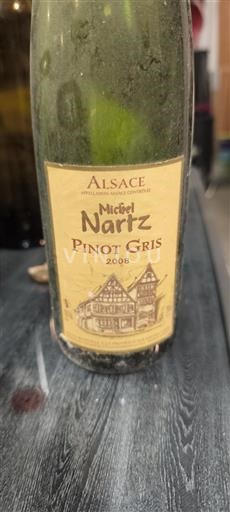 Alsace Michel Nartz Pinot Gris 2008