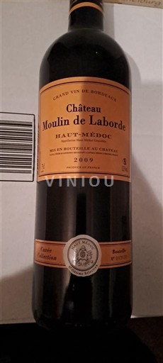 Bordeaux Haut-Médoc Château Moulin de Laborde Collection 2009
