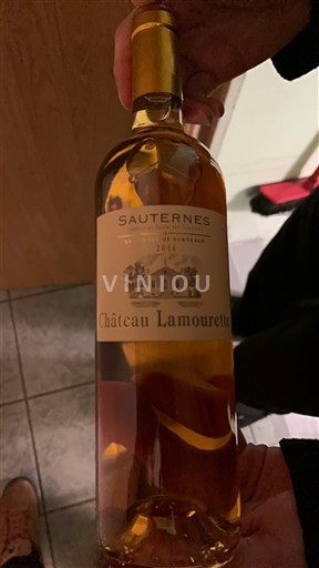 Bordéus Sauternes Château Lamourette 2016