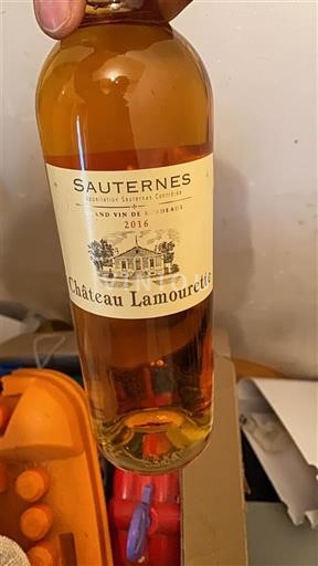 Bordeaux Sauternes Château Lamourette 2016