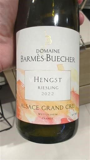 Alsazia Non specificato Grand Cru Domaine Barmès-Buecher Hengst 2022