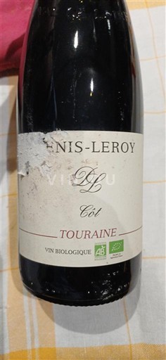 Weine Rouge sec Cot Denis-Leroy Non millésimé Frankreich Loiretal Touraine AOC