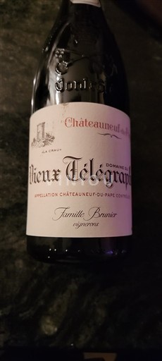 Rona dolina Châteauneuf-du-Pape Domaine Vieux Télégraphe La Crau Neleten.