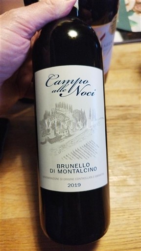 Tuscan Wines Brunello di Montalcino Campo alle Noci 2019