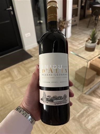 Bordeaux Pessac-Léognan Château Alix 2021