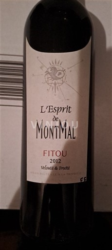 Langvedok Fitou MontMal L'Esprit de MontMal 2012