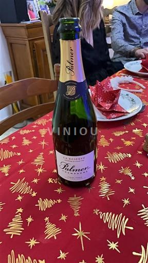 Sparkling Wines Blanc brut La Réserve Champagne Palmer & Co 2021 France Champagne AOC