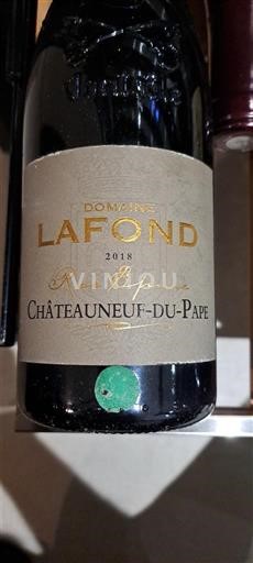 Rhônevallei Châteauneuf-du-Pape Domaine Lafond 2018