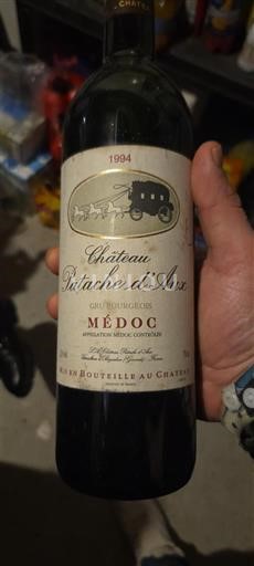 Bordeaux Médoc Cru Bourgeois Château Patache d'Aux 1994